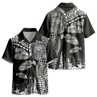 Hawaiian Reef Triggerfish Kid Hawaiian Shirt Polynesian Art with Tribal Humuhumunukunukuapua'a LT03 - Polynesian Pride