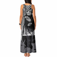 Hawaiian Reef Triggerfish Tank Maxi Dress Polynesian Art with Tribal Humuhumunukunukuapua'a LT03 - Polynesian Pride