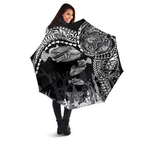 Hawaiian Reef Triggerfish Umbrella Polynesian Art with Tribal Humuhumunukunukuapua'a LT03 - Polynesian Pride