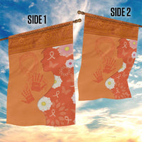 International Day for the Elimination of Violence Against Women Garden Flag Polynesian Pattern