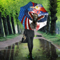 Philippines and United States Semiquincentennial Umbrella Eagle and National Flag Style