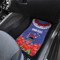 FAST Party Samoa Car Mats Ula Fala Teuila Polynesian Tapa Pattern LT03 - Polynesian Pride
