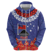 FAST Party Samoa Hoodie Ula Fala Teuila Polynesian Tapa Pattern LT03 - Polynesian Pride