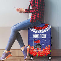 FAST Party Samoa Luggage Cover Ula Fala Teuila Polynesian Tapa Pattern