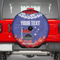 FAST Party Samoa Spare Tire Cover Ula Fala Teuila Polynesian Tapa Pattern