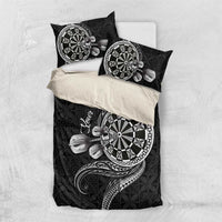 Personalised Niue Darts Masters Bedding Set Tribal Hiapo Dartboard - Polynesian Pride