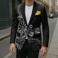 Personalised Niue Darts Masters Blazer Tribal Hiapo Dartboard - Polynesian Pride