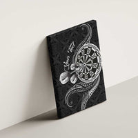 Personalised Niue Darts Masters Canvas Wall Art Tribal Hiapo Dartboard - Polynesian Pride