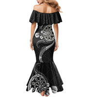 Personalised Niue Darts Masters Mermaid Dress Tribal Hiapo Dartboard - Polynesian Pride
