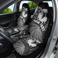 Personalised New Zealand Aotearoa Darts Masters Car Seat Cover Silver Fern and Maori Spirit - Polynesian Pride