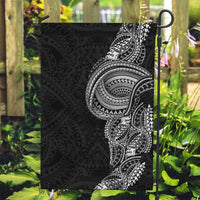 Traditional Polynesian Art Tattoos Garden Flag Black Color - Polynesian Pride