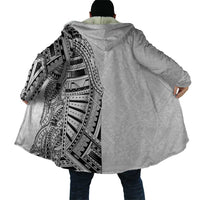 Traditional Polynesian Art Tattoos Cloak White Color - Polynesian Pride