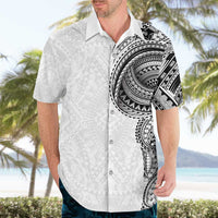 Traditional Polynesian Art Tattoos Hawaiian Shirt White Color - Polynesian Pride