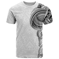 Traditional Polynesian Art Tattoos T Shirt White Color - Polynesian Pride