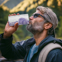 Traditional Polynesian Art Tattoos 4 in 1 Can Cooler Tumbler Purple Color - Polynesian Pride