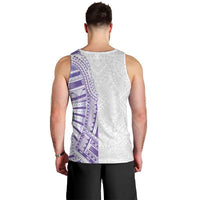 Traditional Polynesian Art Tattoos Men Tank Top Purple Color - Polynesian Pride