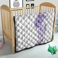 Traditional Polynesian Art Tattoos Quilt Purple Color - Polynesian Pride