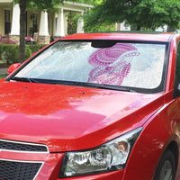 Traditional Polynesian Art Tattoos Auto Sun Shade Pink Color LT03 - Polynesian Pride