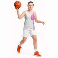 Traditional Polynesian Art Tattoos Basketball Jersey Pink Color - Polynesian Pride