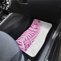 Traditional Polynesian Art Tattoos Car Mats Pink Color - Polynesian Pride