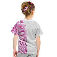 Traditional Polynesian Art Tattoos Kid T Shirt Pink Color - Polynesian Pride