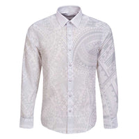 Lotu Tamaiti Family Matching Long Sleeve Bodycon Dress and Hawaiian Shirt Traditional Samoan Art Tattoos - Polynesian Pride