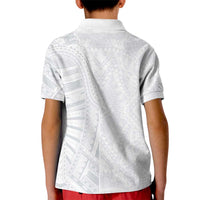 Lotu Tamaiti Kid Polo Shirt Traditional Samoan Art Tattoos - Polynesian Pride