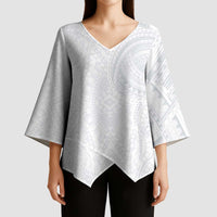 Lotu Tamaiti Kimono Sleeve Blouse Traditional Samoan Art Tattoos - Polynesian Pride