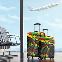 Kanaka Maoli Running Luggage Cover Kakau Pattern with Kanaka Maoli Flag Color