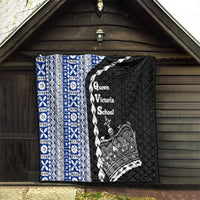 Fiji Queen Victoria School Quilt Tapa and Polynesian Tribal Pattern Half Style LT03 - Polynesian Pride