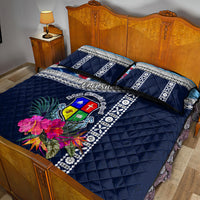 Fiji Lelean Memorial School Quilt Bed Set Tapa and Polynesian Tribal Pattern LT03 - Polynesian Pride