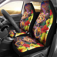 Hawaiian Sea Animals Love Couple Car Seat Cover Aloha Sunset Symphony LT03 - Polynesian Pride
