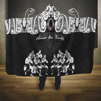 Aotearoa Waitangi Day - Toitu Te Tiriti Hooded Blanket New Zealand Honour the Treaty