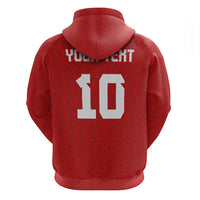 Custom Tonga Rugby Hoodie Ngatu Motifs and Pacific Patterns LT03 - Polynesian Pride