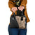 Samoa Siapo Motif Half Style Shoulder Handbag Brown Version
