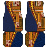 Samoa Siapo Motif Half Style Car Mats Colorful Version