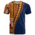 Samoa Siapo Motif Half Style T Shirt Colorful Version