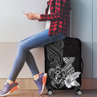 Guam Latte Stone Chamorro Culture Luggage Cover Tapa Pattern