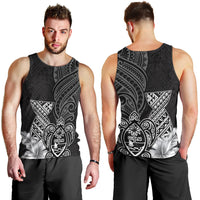 Guam Latte Stone Chamorro Culture Men Tank Top Tapa Pattern