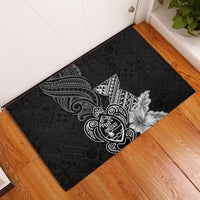 Guam Latte Stone Chamorro Culture Rubber Doormat Tapa Pattern