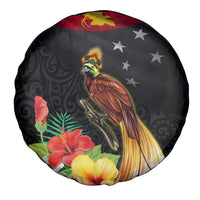 Papua New Guinea Independence Day Spare Tire Cover PNG Flag and Bird-of-Paradise