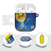 Palau AirPods Case Jellyfish with Coral Reefs Ocean Vibe and Tapa Pattern LT03 - Polynesian Pride