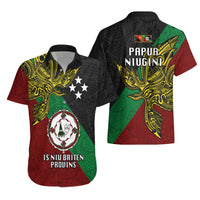 Papua New Guinea East New Britain Province Hawaiian Shirt PNG Birds Of Paradise Polynesian Arty Style LT03 - Polynesian Pride
