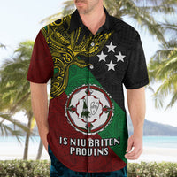 Papua New Guinea East New Britain Province Hawaiian Shirt PNG Birds Of Paradise Polynesian Arty Style LT03 - Polynesian Pride