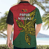 Papua New Guinea East Sepik Province Hawaiian Shirt PNG Birds Of Paradise Polynesian Arty Style LT03 - Polynesian Pride
