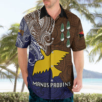 Papua New Guinea Manus Province Hawaiian Shirt PNG Birds Of Paradise Polynesian Arty Style LT03 - Polynesian Pride