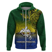 Papua New Guinea Morobe Province Hoodie PNG Birds Of Paradise Polynesian Arty Style LT03 - Polynesian Pride