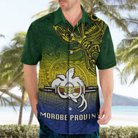 Custom Papua New Guinea Morobe Province Hawaiian Shirt PNG Birds Of Paradise Polynesian Arty Style LT03 - Polynesian Pride