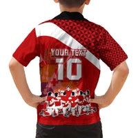 personalised-tonga-rugby-kid-hawaiian-shirt-sipi-tau-dance-coat-of-arms-ngatu-pattern