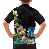 Hawaiian Plumeria and Turtle Family Matching Tank Maxi Dress and Hawaiian Shirt with Polynesian Tribal Art Pattern Vintage Vibes LT03 - Polynesian Pride
